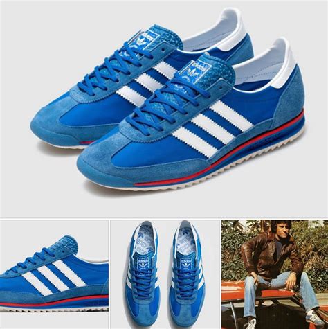 adidas retro schuhe blau